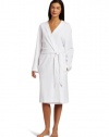 Hanro Women's Short Waffle Bath Robe