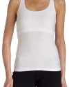 Calvin Klein Performance Women's Spyder Tank,White,X-Small