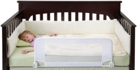 dexbaby Safe Sleeper Convertible Crib Bed Rail, White dexbaby Safe Sleeper Convertible Crib Bed Rail, White