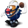 NFL San Diego Chargers Mr. Potato Head