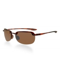 Maui Jim Sunglasses feature PolarizedPlus 2 technology, which wipes out glare and stokes the color with a patented multi-layer design. The lenses feature three rare earth elements, which maximize the transmission of the colors your eyes see naturally. The result is visual acuity, contrast, and color that is unrivaled. Maui Jim Sunglasses feature PolarizedPlus 2 technology, which wipes out glare and stokes the color with a patented multi-layer design. The lenses feature three rare earth elements, which maximize the transmission of the colors your eyes see naturally. The result is visual acuity, contrast, and color that is unrivaled.