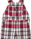 OshKosh B'Gosh Shortalls - Red Plaid