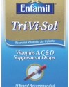 Tri-Vi-Sol Vitamins A, D & C Supplement Drops for Infants, 50ml Bottle