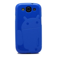 Solid Blue Androidified A2 CruzerLite TPU Case- For Samsung Galaxy S III, S 3 (At&t, international models, Sprint, T-Mobile, US Cellular, Verizon Wireless) Solid Blue Androidified A2 CruzerLite TPU Case- For Samsung Galaxy S III, S 3 (At&t, international models, Sprint, T-Mobile, US Cellular, Verizon Wireless)