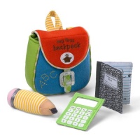 Gund Baby My First Backpack 6 Beige Playset Gund Baby My First Backpack 6 Beige Playset