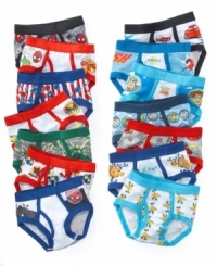 What laundry? This Handcraft briefs 7-pack with Disney and superhero graphics makes it possible to put the wash off for a week at a time. What laundry? This Handcraft briefs 7-pack with Disney and superhero graphics makes it possible to put the wash off for a week at a time.