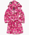 Cute and cozy – the monkey ears on this robe from Paul Frank give her a silly sweet look she'll love.