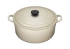 Le Creuset Enameled Cast-Iron 3-1/2-Quart Round French Oven, Dune