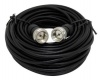 GE 23278 25 feet Ultra Thin Coaxial Video Cable - Black