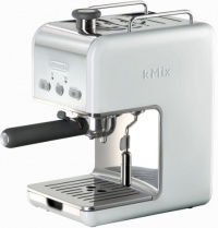 DeLonghi Kmix 15 Bars Pump Espresso Maker, White DeLonghi Kmix 15 Bars Pump Espresso Maker, White