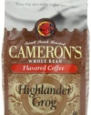 CAMERON'S Whole Bean Coffee, Highlander Grog, 12-Ounce