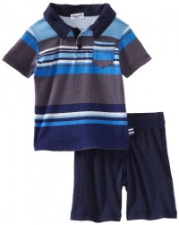 Splendid Littles Baby-Boys Infant Canyon Stripe Polo Shirt, Oasis, 6-12 Months Splendid Littles Baby-Boys Infant Canyon Stripe Polo Shirt, Oasis, 6-12 Months