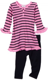 Splendid Littles Baby-Girls Infant Venice Thermal Stripe Tunic Set, Parfait, 12-18 Months Splendid Littles Baby-Girls Infant Venice Thermal Stripe Tunic Set, Parfait, 12-18 Months