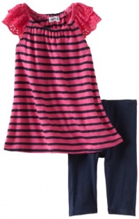 Splendid Littles Baby-girls Infant Florence Stripe Tunic and Legging Set, Cotton Candy, 12-18 Months Splendid Littles Baby-girls Infant Florence Stripe Tunic and Legging Set, Cotton Candy, 12-18 Months