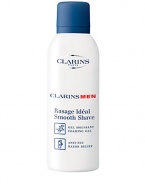 New Clarinsmen Skin Care Collection. Designed specifically to meet the needs of your skin. This refreshing, foaming shave gel gives a cool, close shave every time. Rich in energizing plant extracts, this gel helps prevent nicks, cuts and razor burn, and promotes smoother, softer skin after every use. May be used every day, even on the most sensitive skin. 5.25 oz. 