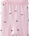 Hartstrings Baby-Girls Newborn Sleeveless Cotton Knit Overall, Taffy Pink, 3-6 Months