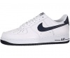 Nike Air Force 1 Mens Sneaker White Navy 488298-105