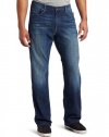 Lucky Brand Mens Men's 181 Relaxed Straight Denim Jean