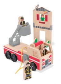 Melissa & Doug Whittle World Fire Rescue Play Set Melissa & Doug Whittle World Fire Rescue Play Set