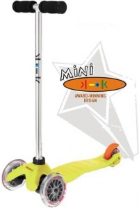 Mini Kick Scooter - Yellow Mini Kick Scooter - Yellow