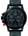 ESQ by Movado Men's 07301423 esq Fusion Black Ion-Plated Strap Watch