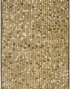 Area Rug 6x6 Round Contemporary Mosaic Color - Safavieh Martha Stewart Rug from RugPal