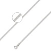 14K Solid White Gold D.C. Diamond Cut Gucci - Mariner Chain Necklace 2mm (5/64 in.) 20 in.