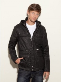 GUESS Jaspersen Jacket, VOODOO GREY (MEDIUM)