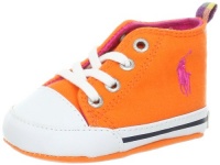 Ralph Lauren Layette Harbour Hi Sneaker (Infant/Toddler),Orange,4 M US Toddler Ralph Lauren Layette Harbour Hi Sneaker (Infant/Toddler),Orange,4 M US Toddler