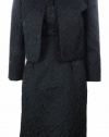 Tahari Arthur S. Levine Luxe Charles Jacket Dress Black