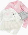 Feature her frilly side with this lovely ruffle dress and leggings from First Impressions.