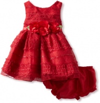 Sweet Heart Rose Baby-girls Infant Sleeveless Occasion Dress, Red, 12 Months Sweet Heart Rose Baby-girls Infant Sleeveless Occasion Dress, Red, 12 Months