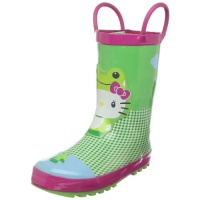 Western Chief Hello Kitty Froggy Rain Boot (Toddler/Little Kid/Big Kid),Green,10 M US Toddler Western Chief Hello Kitty Froggy Rain Boot (Toddler/Little Kid/Big Kid),Green,10 M US Toddler