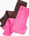 Cozy comfort. She'll be ready to play all day in these adorable leggings from Carter's.