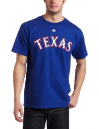 Texas Rangers Official Wordmark Short Sleeve T-Shirt Texas Rangers Official Wordmark Short Sleeve T-Shirt