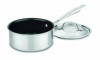Cuisinart GGT19-18 GreenGourmet Tri-Ply Stainless 2-Quart Saucepan with Cover