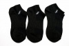 Polo Ralph Lauren Boy's Black 3-Pack Tech Ped Ankle Socks