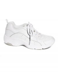 A great choice for everyday wear. Leather with perforated details for breathability and foam padded cushioning in the footbed. Molded EVA sole with rubber outsole. Imported. A great choice for everyday wear. Leather with perforated details for breathability and foam padded cushioning in the footbed. Molded EVA sole with rubber outsole. Imported.