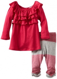 Splendid Littles Baby-Girls Newborn Shimmer Stripe Tunic Set, Frosty Pink, 12-18 Splendid Littles Baby-Girls Newborn Shimmer Stripe Tunic Set, Frosty Pink, 12-18