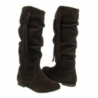 Steve Madden Shaunna Boot (Little Kid/Big Kid),Brown Suede,3 M US Little Kid Steve Madden Shaunna Boot (Little Kid/Big Kid),Brown Suede,3 M US Little Kid