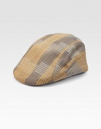 Set the tone this season in this patterned flat cap, rendered in lightweight cotton.CottonBrim, about 2Dry cleanMade in USA