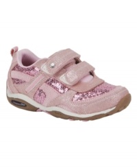 Stay flexible. Comfort is key in these Stride Rite sneakers with air technology and forefoot grooves for optimal range of motion. Stay flexible. Comfort is key in these Stride Rite sneakers with air technology and forefoot grooves for optimal range of motion.