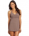 Calvin Klein Women's Crossover Swim Dress