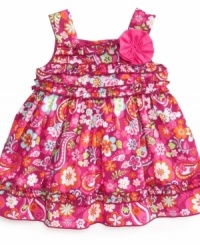 Brighter than the sun. She'll be beaming in this sweet and colorful sundress from Sweet Heart Rose. Brighter than the sun. She'll be beaming in this sweet and colorful sundress from Sweet Heart Rose.
