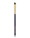 Angled tip makes applying brow powder and liquid or gel eyeliner a breeze. See an even line every time. This brush can also be used to line eyes with powder eyeshadow.