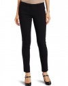 XOXO Juniors New Yorker Skinny Black Suiting Pant, Black, 1/2