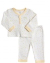 ABSORBA Newborn Unisex-Baby Bubble Print Layette Loungewear 2 Piece Pant Set