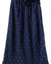 Ruby Rox Girls 7-16 Lace Dress, Navy, 10