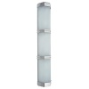 Influenced heavily by art and architecture, this wall sconce fits perfectly in any modern home.