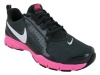 Nike Women's In-Season TR Training Running Shoes-Black/Pink/White-10